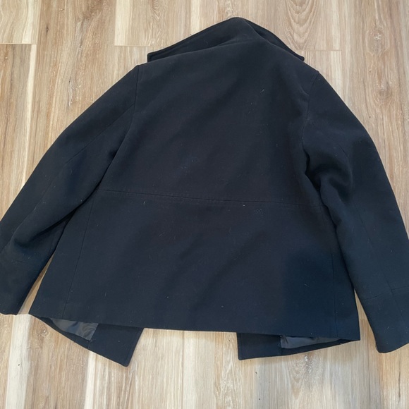 JM Collection pea coat - Picture 3 of 4